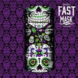 Dia de los Muertos Bandana design by CarlosNieto.com for Fast Mask